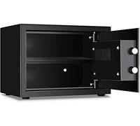 RLKHXBS Cabinet s Home s Digital Wall +Emergency Keys with Combination Lock Electronic House Hotel Hotel Portable Black
