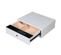RLKHXBS Cassetta di Blocco Abbazzinamento Nascosto s Blocco biometrico Blocco Impronta Digitale Blocco elettronico Serratura bloccante USB Ricarica
