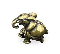 RLKHXBS Collezione Antica, Piccoli Mestieri di Bronzo, ricchezza di Raccolta di Animali, Ornamenti di Elefanti di Rame Puro, aiutando la Carriera, maneggiano Pezzi