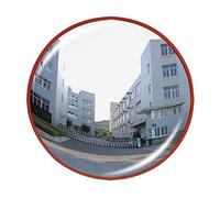 RLKHXBS Convesso con Specchio di Sicurezza grandangolare Specchio di Sicurezza, Specchio per Traffico ALEC Rotondo Arancione per PC, utilizzato per la Sicurezza del Negozio e specchietti per la