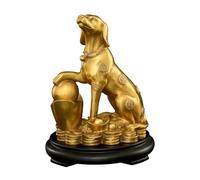 RLKHXBS Decor Home Living Room Copper Ornaments Office Fortune Dog Mascot Craft Decorations Brass Decorative Objects