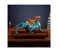 RLKHXBS Decoration Copper Fortune Living Room Office Decorations Ornaments Bring Good Luck Feng Shui Decor (Color Left, Size : Small)