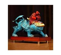 RLKHXBS Decoration Inviting Vintage Copper Gathering Wealth Decorations Office Lucky Ornaments Feng Shui Decor (Color Left, Size : M)