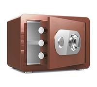 RLKHXBS, Deposito Impermeabile Incendio Elettronica Sicurezza Elettronica Password Meccanica Chiave Blocca in Acciaio Include 2 Chiavi di emergenza38x30x30cm per Uso in Contanti per la casa