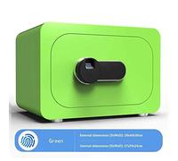 RLKHXBS, Deposito Impermeabile Incendio Impronta Digitale, Chiave Electronic Steel Structure Homehold Small - Lor- 40x30x28cm (per l'uso in Contanti per la casa (GR (Verde