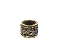 RLKHXBS di Buon auspicio retrò di Dito qilin, Anello di Rame Antico, Artigianato