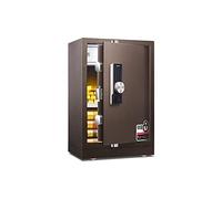 RLKHXBS Digital 43X38X70Cm Large Lock with LED Display Solid Steel Construction with Deadbolt Lock Wall-Anchoring for Home Hotel Brown