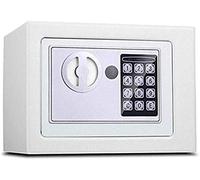 RLKHXBS Digital Keypad, Safes Security,Safety Safe Cabinet Office Safe Storage all Steel Electronic Hotel School Office Wall Safe Insurance Certification 2 Emergency Keys - 23x17x17cm,Wall Safes