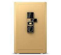RLKHXBS Digital Security Solid Alloy Steel Construction Password Plus Key Setting for Home Office Hotel (Color : Gold)