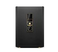 RLKHXBS Digital Security Solid Alloy Steel Construction Password Plus Key Setting for Home Office Hotel (Color : Black)