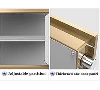 RLKHXBS Drawer Safe Household Stainless Steel Password Wardrobe Office Safe Small Invisible Anti-Theft in-Wall Safe Smart Home Safe