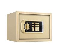 RLKHXBS Electronic Digital Safe, Password Safes Security Deposit Home Office Security Cabinet Lock for Cash, Jewelry, Valuables, Storage with Deadbolt Lock Key,Wall Safes