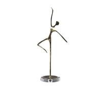 RLKHXBS Feng Shui Decoration Home Soft Copper Figure Decorations Creative Luxury Ballet Girl Desktop Ornaments (Size : D)