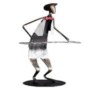 RLKHXBS Figurine di Artigianato da Tavolo Statua in Metallo da Collezione, Orchestra Abstract Figurine Art Statuette Decoration-D 10x10x30cm