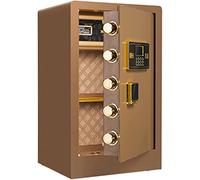 RLKHXBS Fingerprint Safe with Separate Lock And Bottom Compartment, Touch Screen Keypad Security