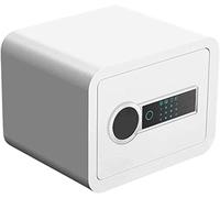 RLKHXBS Fireproof Waterproof Deposit Cash Home Lock Digital Safe, Steel Security Box, Small Electronic Password Key ge Cabinet Layers 30 Fingerprint Capacity