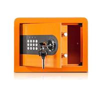 RLKHXBS, Fireproof Waterproof Deposit Digital s, Cash Waterproof Key Lock, Electronic Cabinet Built Includes 2 Emergency Keys- 35X25X25cm for Home O