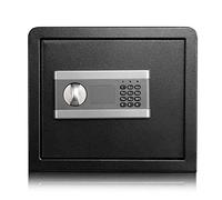 RLKHXBS, Fireproof Waterproof Deposit Security, Digital Electronic, Fireproof Lock, Fireproof, Money - Fireproof Lock Wall-Anchoring for J (Bla
