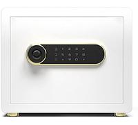 RLKHXBS, Fireproof Waterproof Home Security ?Digital Keypad, with Intelligent Alarm System, for Home Office Hotel Business Jewelry Cash Use,Brown,25cm for (Brown (Whit