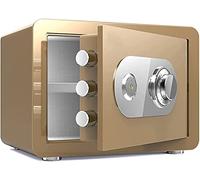 RLKHXBS, Fireproof Waterproof Money Money for Home Fire-Proof And Anti-Smashing Mechanical,Small Household Steel Lockers,Waterproof And Anti-Theft for Home (Tyr