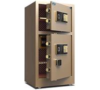 RLKHXBS, Fireproof Waterproof s And Money, es for Home, Hotel s Security Lock es Biometric Fingerprint Security Cabinets Solid Steel Strong, M