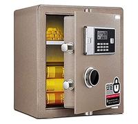 RLKHXBS Fireproof Waterproof Safes And Safety Boxes for Electronic Steel Safe with Keypad, 2 Manual Override Keys-Protect S-for Home, Money Hiding Box