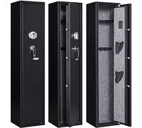 RLKHXBS Fireproof Waterproof Safes Fingerprint Safe Cabinets,Quick Access Security Cabinet for 3-5 Home s,