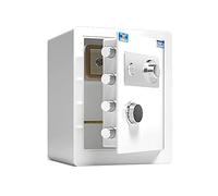 RLKHXBS, Fireproof Waterproof Security Digital Cabinet Home s Are Fireproof And Anti-Theft, Steel Cash Drawer, Password Key Double Lock, Height 25c (45