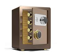 RLKHXBS, Fireproof Waterproof Security Digital Cabinet s Fireproof Mechanical, Cabinets, Anti-Theft And Anti-Drilling Home Hotel Office File Cabinet, 4 (Bro