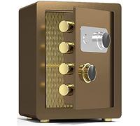 RLKHXBS, Fireproof Waterproof Security Fireproof Brown Height 40cm/45cm Large File Cabinet for Home Office for Home Office Cash Use (Size : 45x38x32cm) (45x38x3 (40x36