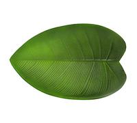 RLKHXBS Foglie di Banana Tropicale Artificiale Pochemat, Simulazione Eva Fucice Plant Place Mat Mat Decorazioni per Matrimoni Home