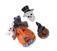 RLKHXBS Halloween Decorations Lights Fish Tank Ornaments Orange Pumpkin Decorations for Halloween