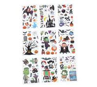 RLKHXBS Halloween Door Decoration 1 Set Window Sticker Party Atmosphere Enhancer Easy to Remove