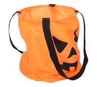 RLKHXBS Halloween LED Light Up Pumpkin Basket with Eye Catching Illumination Portable Candy Pail for Trick Treating Hollowing Candy Holder for Halloween Party Supplies
