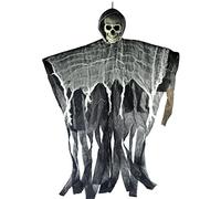RLKHXBS Halloween sospeso Decorazione all'aperto Scheletro Halloween Grim MEAPER per l'arrivo della casa infestata
