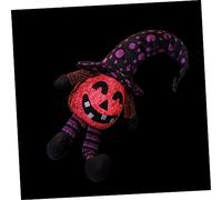 RLKHXBS Halloween Witch Hat Pumpkin Table Decor Unique Spooky Ornament for Home Office And Party Halloween Scene Layout Decor for Festive Atmosphere
