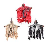 RLKHXBS Halween Gnomes Decor Witch Tomte Decorazioni per Tavolo Svedese Decorazioni per Torta di Natale Ghirlanda (Rosso, Grigio, Beige #2, Una Taglia)