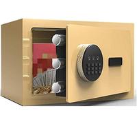 RLKHXBS High Security Code TY Cash Mall Value Lock es Storage Large Capacity TY Cash es Low Carbon High Density Alloy Steel (Color : Gold Size : 20x20x31cm)