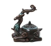 RLKHXBS Holder for Sticks Household Indoor Plate Aroma Copper Classical Ornaments Incense Burner
