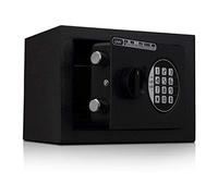RLKHXBS Home s Money Handling Products Password Deposit with Coin Slot all Steel Anti-Theft Easy to Enter The Wall for Home And Office (Color : Black Size : 230x170x170mm)