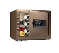 RLKHXBS Home Security 30? 30 ? 36CM Home Keypad Fingerprint Electronic Touch Screen Brown