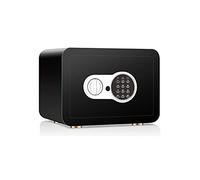 RLKHXBS Impermeabile ignifuga Cassetta Sicurezza Digitale 35X25X25Cm Cassaforte Elettronica combinata Domestica in Acciaio con Tastiera Tasti di esclusione Manuale | per casa, Lavoro o Viaggio, Nero