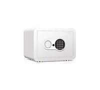 RLKHXBS impermeabile ignifuga Cassetta sicurezza digitale 35X25X25Cm Cassaforte elettronica combinata domestica in acciaio con tastiera Tasti di esclusione manuale | per casa, lavoro o viaggio, bianco