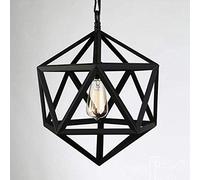 RLKHXBS Indoor Chandelier, Country Retro Industrial Style, Wrought Iron Diamond Art, Creative Loft Restaurant Cafe Ceiling Lamp, Antique Classic Hanging Lamp, Used for Corridor Porch Lighti
