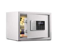RLKHXBS Insurance Small Electronic Digital SafeElectronic Safe, Cash, Home Safe, Lock, Steel Security, Cabinet Safes White -35X25X25c,Wall Safes
