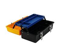 RLKHXBS Jewellery Boxes for Girls Multi-Layer Collapsible Portable Storage Box PP Material Multi-Function Household Toolbox Folding with Lock Buckle Safe And Practical 3 Kinds of Size Selection Stor