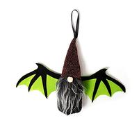 RLKHXBS Ornamenti delle Bambole Senza Volto di Halloween, Bambola di GNOME di Halloween con Ali di Pipistrello, novità Decorazione per Le Vacanze Regalo Artigianato Fatto a Mano per Il Carnivale di