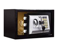 RLKHXBS Password Elettronica antifurto Invisibile S, Password a manopola, 3 bulloni di Blocco in Acciaio, deposito di Piccoli uffici Domestici, Cassa antifurto (Colore: Bianco) (Nero)