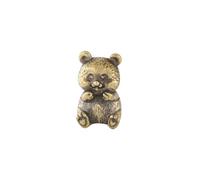RLKHXBS Piccolo Ornamento in Ottone Gigante Antico Dong, dintorni di Panda, Animali da tè, Artigianato di Rame