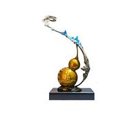 RLKHXBS Porch all Gourd Ornament Entrance TV Cabinet Office Decoration Copper Sculpture Crafts Ornaments for The Home